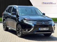 Used Mitsubishi Outlander P-HEV 2017 Black Estate