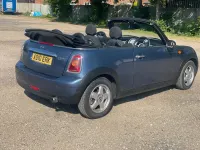 Usado Mini Cooper Cabriolet 2010 Azul Descapotable