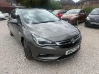 Used Vauxhall Astra SRi 150 HP (110 kW) 2017 Grey Hatchback