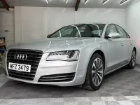 Used Audi A8 Comfort 245 HP (180 kW) 2013 Silver Sedan