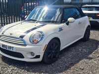 Used Mini Cooper Cabriolet 2010 White Cabriolet