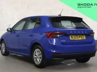 Used Skoda Fabia Comfort 80 HP (58 kW) 2023 Blue Hatchback