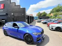 Used BMW 330e M Sport 2021 Blue Estate