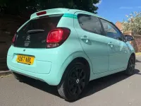 Used Citroën C1 Feel 68 HP (50 kW) 2017 Green Hatchback
