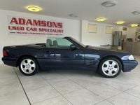 Used Mercedes SL320 221 HP (162 kW) 1999 Blue Cabriolet