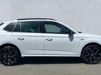 Used Skoda Kamiq Monte Carlo 150 HP (110 kW) 2023 Moon white metallic SUV