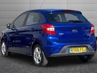 Used Ford Ka Plus Zetec 70 HP (51 kW) 2017 Blue Hatchback