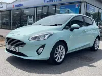 Used Ford Fiesta Titanium 125 HP (91 kW) 2018 Green Hatchback