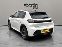 Used Peugeot e-208 GT 100 kW (136 HP) 2021 White Hatchback
