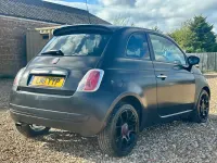 Used Fiat 500 S 85 HP (62 kW) 2011 Black Hatchback