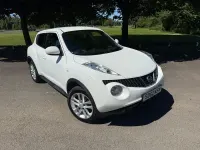 Used Nissan Juke Acenta 117 HP (86 kW) 2012 White SUV