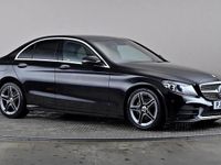 Used Mercedes C220 AMG line 194 HP (142 kW) 2021 Black Sedan
