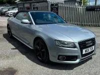 Used Audi A5 Cabriolet S-Line 2011 Silver Cabriolet