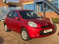 Used Nissan Micra Acenta 2011 Red Hatchback