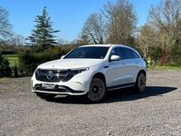 Used Mercedes EQC400 AMG Line Premium Plus 300 kW (408 HP) 2022 White SUV