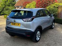 Used Vauxhall Crossland X S 99 HP (72 kW) 2018 Silver SUV
