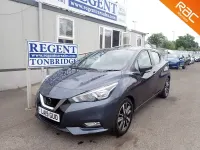 Used Nissan Micra Acenta 100 HP (73 kW) 2019 Grey Hatchback