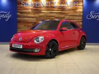 Used VW Beetle Design 105 HP (77 kW) 2014 Red Hatchback
