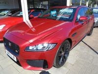 Used Jaguar XF S 300 HP (220 kW) 2019 Red Estate