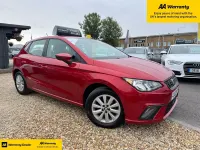 Used Seat Ibiza SE 80 HP (58 kW) 2021 Red Hatchback