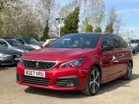 Second-hand Peugeot 308 SW GT-line 150 CP (110 kW) 2017 Roșu Break