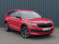 Used Skoda Kodiaq SportLine 150 HP (110 kW) 2023 Red SUV