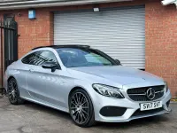 Used Mercedes C43 AMG Premium Plus 2017 Silver Coupe