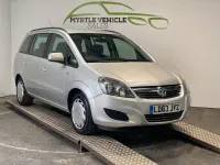 Used Vauxhall Zafira 115 HP (84 kW) 2013 Silver MPV