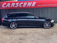 Used Mercedes E220 AMG line 2019 Black Estate