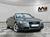 Used Audi A5 Cabriolet S-Line 177 HP (130 kW) 2014 Grey Cabriolet