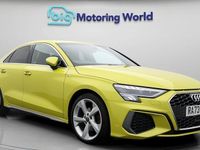 Used Audi A3 S-Line 110 HP (80 kW) 2024 Yellow Sedan