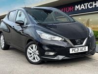 Used Nissan Micra Acenta 100 HP (73 kW) 2021 Black Hatchback
