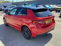 Used Skoda Fabia Colour Edition 93 HP (68 kW) 2022 Red Hatchback