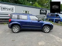 Used Skoda Yeti 105 HP (77 kW) 2011 Blue SUV