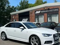 Used Audi A4 S-Line 190 HP (139 kW) 2017 White Sedan