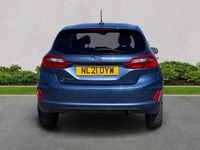 Used Ford Fiesta Trend 95 HP (69 kW) 2021 Blue Hatchback