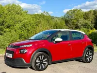 Used Citroën C3 Feel 81 HP (59 kW) 2017 Red Hatchback