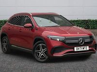 Used Mercedes EQA250 AMG line 139 kW (190 HP) 2021 Red SUV