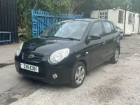 Used Kia Picanto 64 HP (47 kW) 2011 Black Hatchback