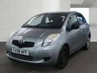 Used Toyota Yaris T3 69 HP (50 kW) 2008 Silver Hatchback