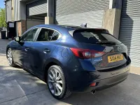 Usado Mazda 3 Inclusive 165 CV (121 kW) 2014 Azul Utilitario