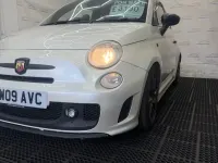 Used Abarth 500 135 HP (99 kW) 2009 White Hatchback