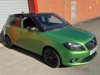 Used Skoda Fabia vRS 2011 Green Hatchback