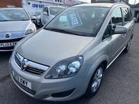 Used Vauxhall Zafira 115 HP (84 kW) 2011 Silver MPV
