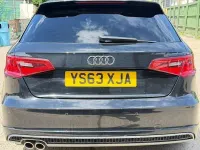 Used Audi A3 Sportback S-Line 184 HP (135 kW) 2014 Black Hatchback