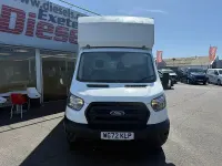Used Ford Transit 130 HP (95 kW) 2022 Frozen white (solid colour) Cabriolet
