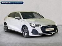 Used Audi A3 S-Line 147 HP (108 kW) 2025 White Hatchback