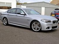 Used BMW 525 M Sport 218 HP (160 kW) 2015 Silver Sedan
