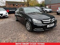 Used Mercedes C220 Executive 170 HP (125 kW) 2013 Black Coupe
