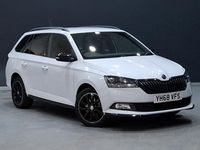 Used Skoda Fabia Monte Carlo 110 HP (80 kW) 2018 White Estate